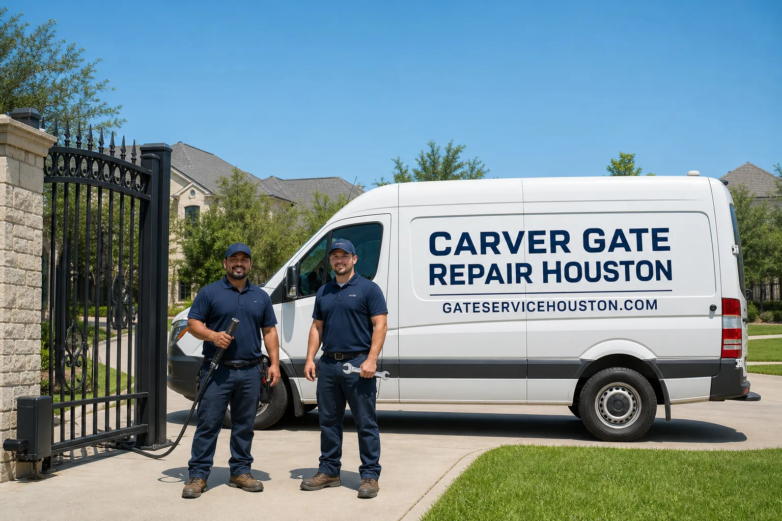 Carver Gate Repair Houston gate repair team